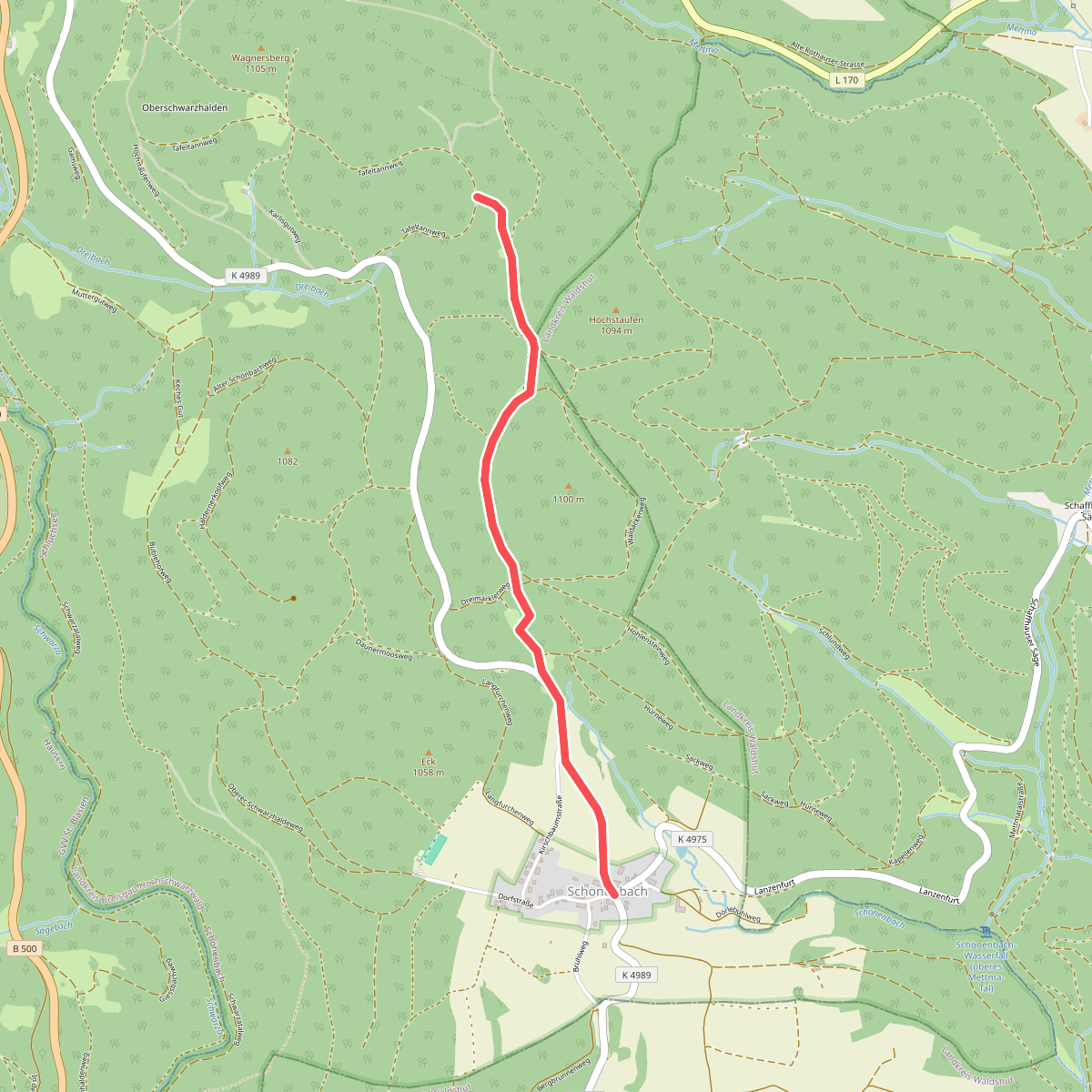 Schönenbach - Tafeltanne