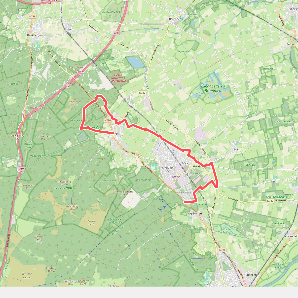 Vrijenberg · Groene Halte etappe 12