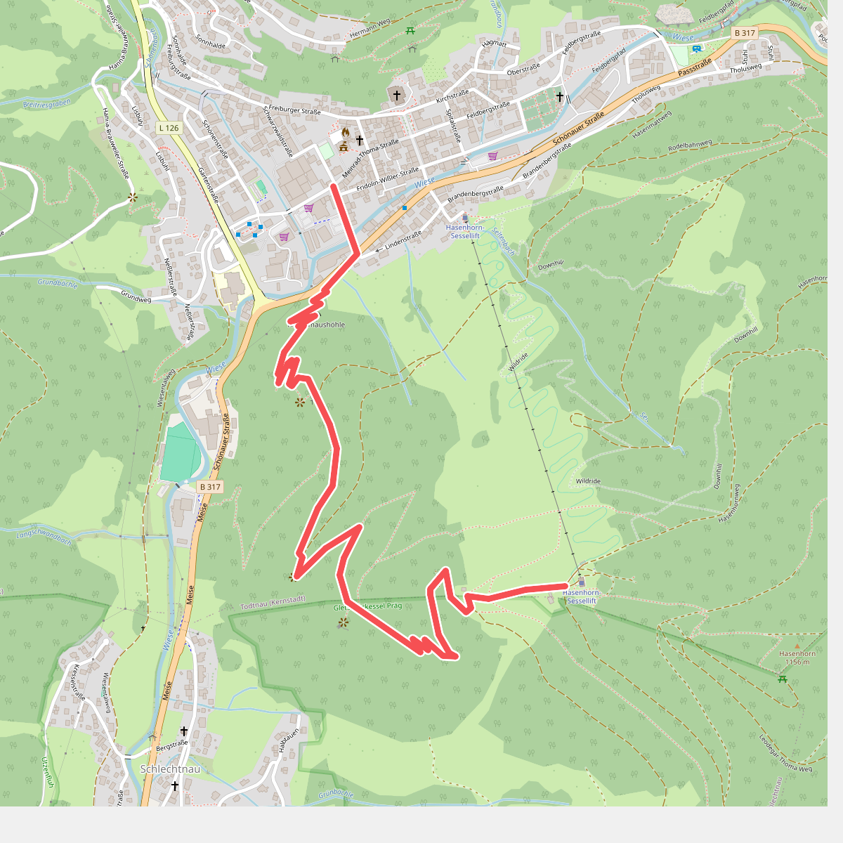 Gasthaus Hasenhorn - Todtnau Tourist-Information