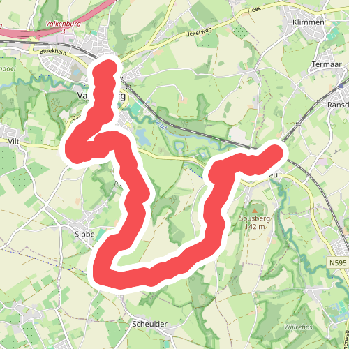 Schin op Geul - Valkenburg · Heuvellandpad etappe 4