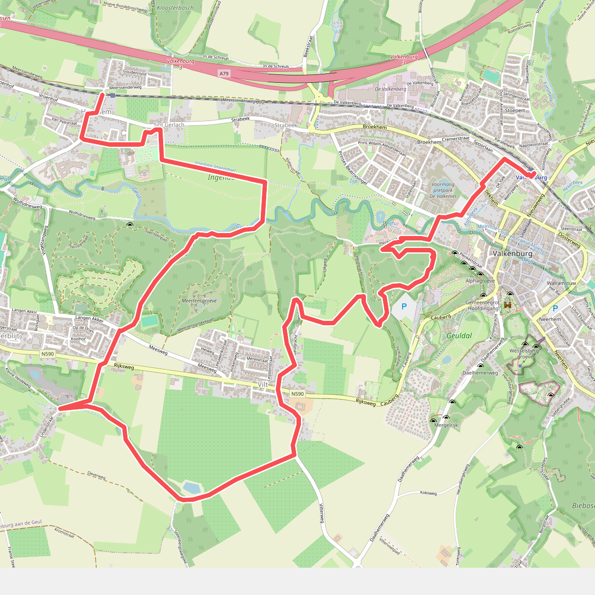 Valkenburg - Houthem Sint Gerlach · Heuvellandpad etappe 5