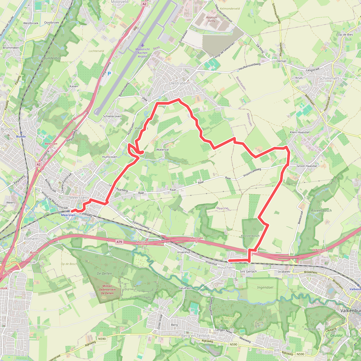 Houthem Sint Gerlach - Meerssen · Heuvellandpad etappe 6