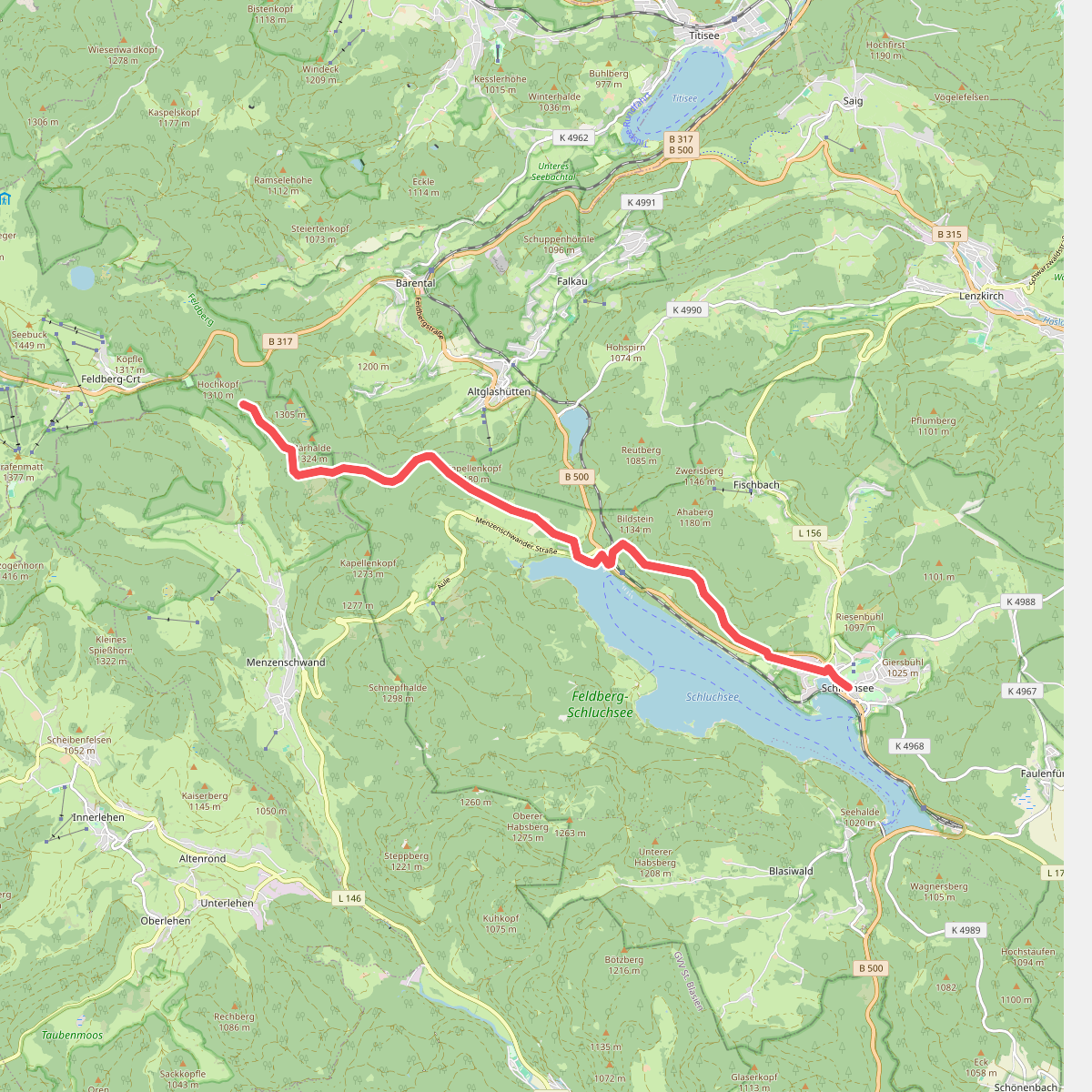 Feldberg - Schluchsee
