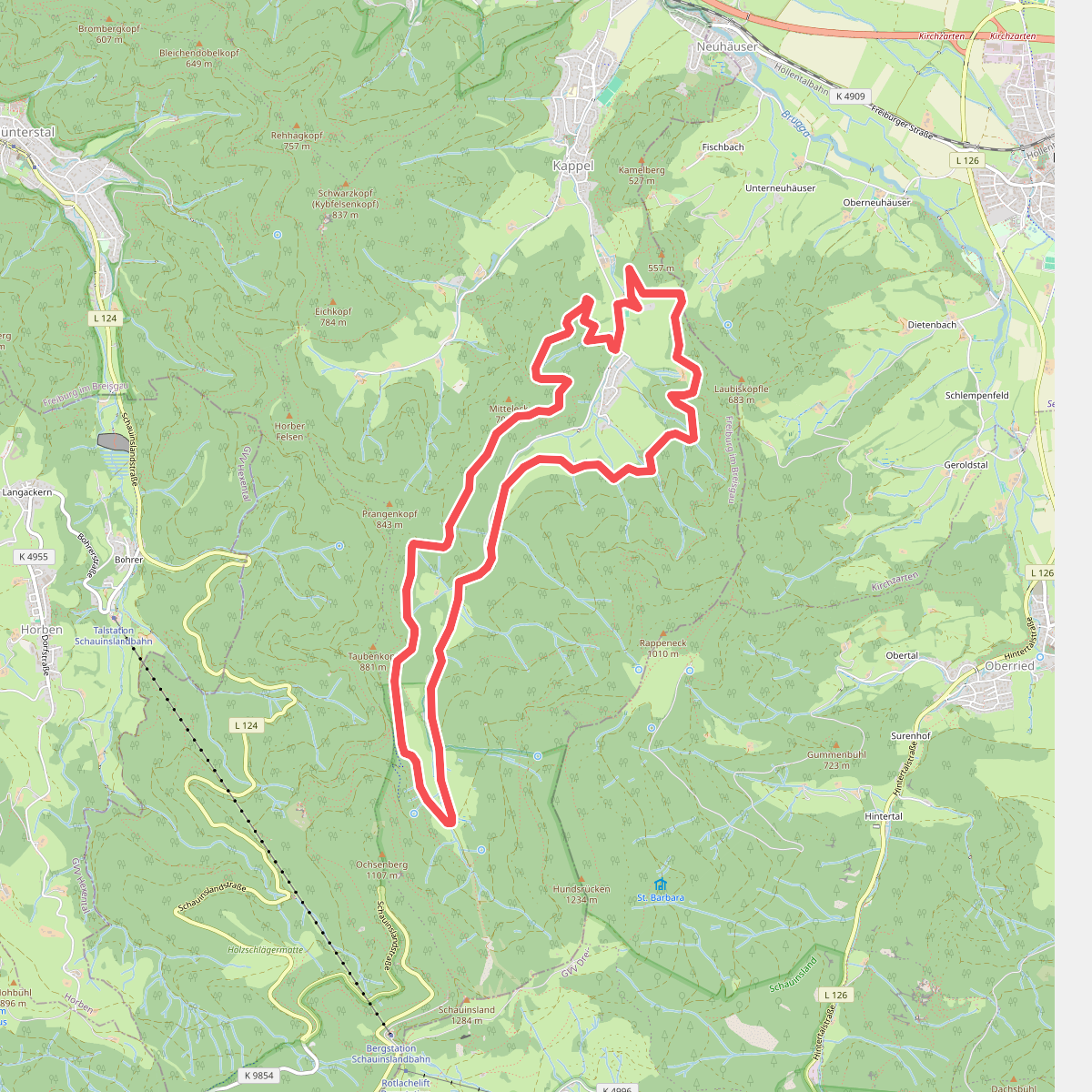 Lebensraum Freiburg-Kappel - Großer Rundweg
