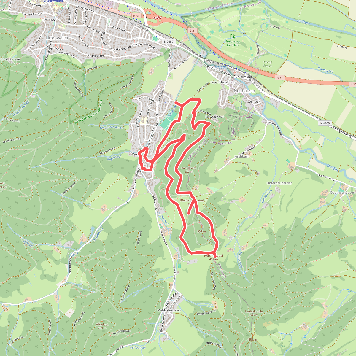 Lebensraum Freiburg-Kappel - Kleiner Rundweg
