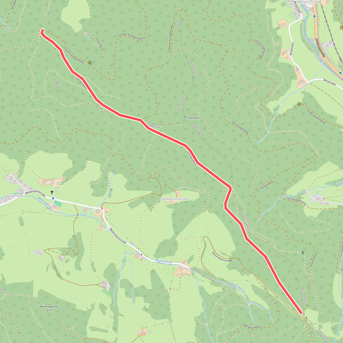 Am Sonneck - Holzeck