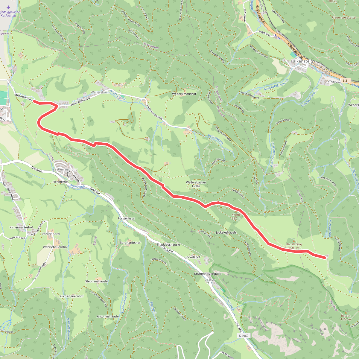 Höfener Hütte - Weilersbach