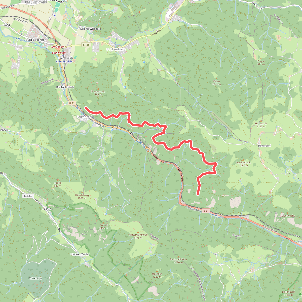 Beim Horneckdobel - Lausbühl