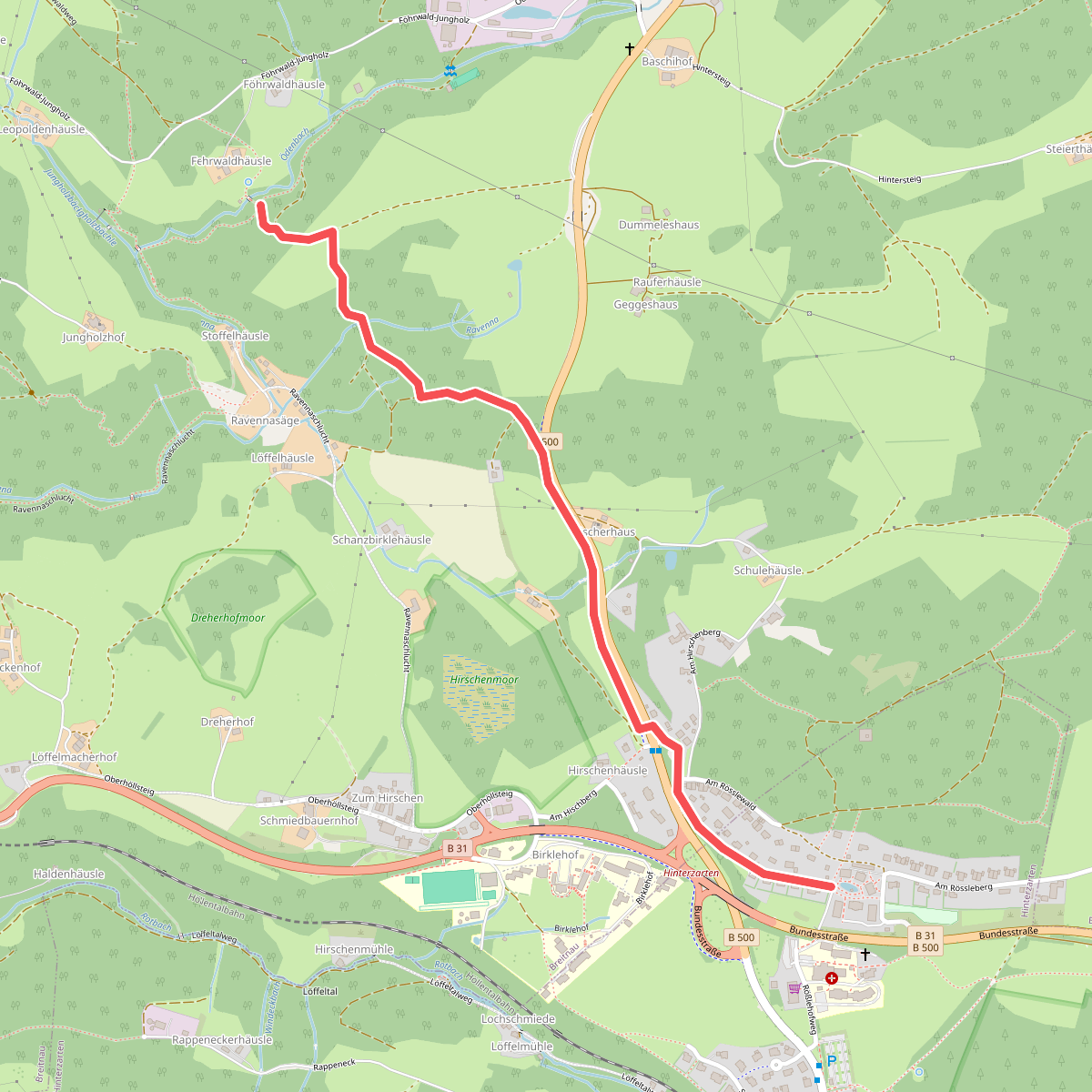 Rössleberg - Seiltrieb