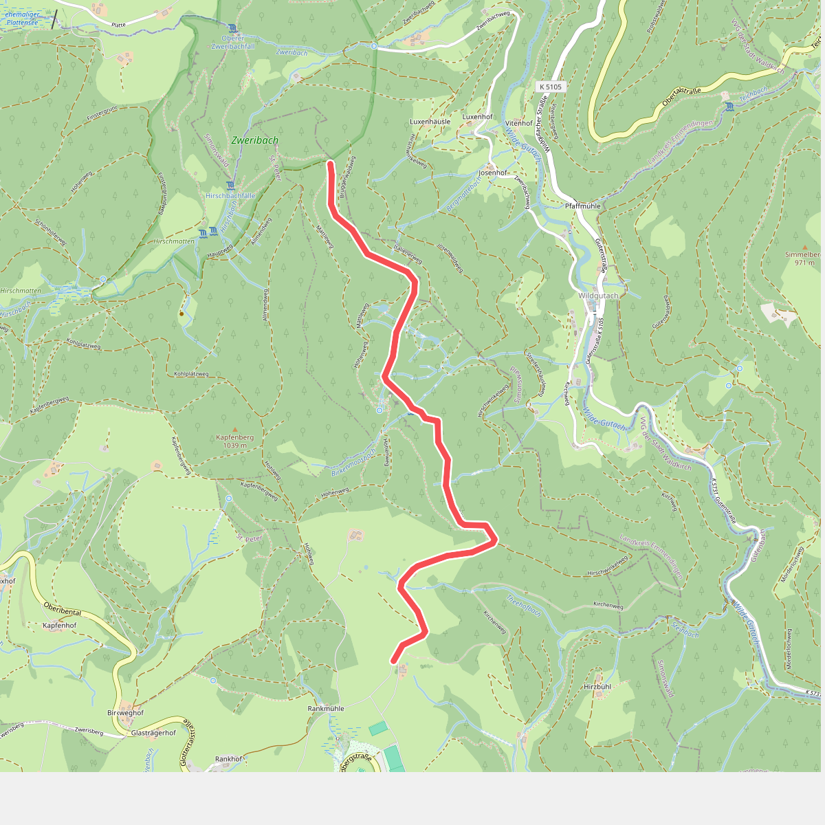 Bannwald Zweribach - Habstmoos