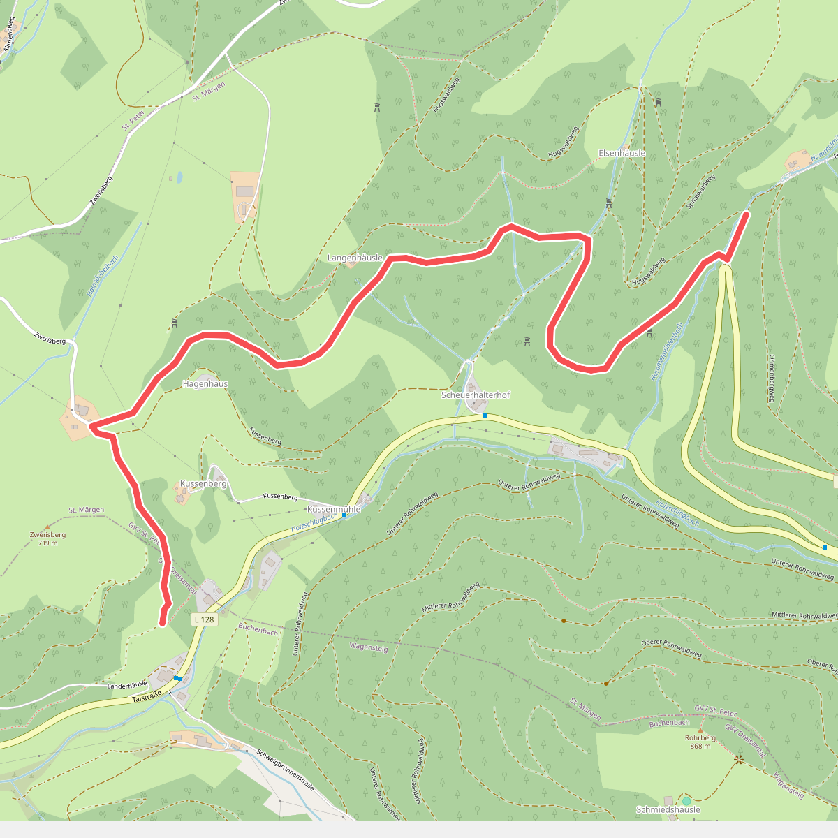 Hummelmühle - Überm Vorderbauernhof