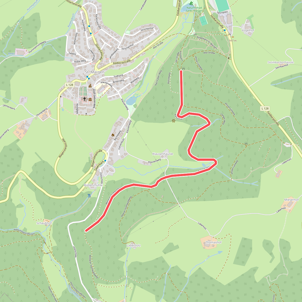 Im Pfisterwald - Stuhl