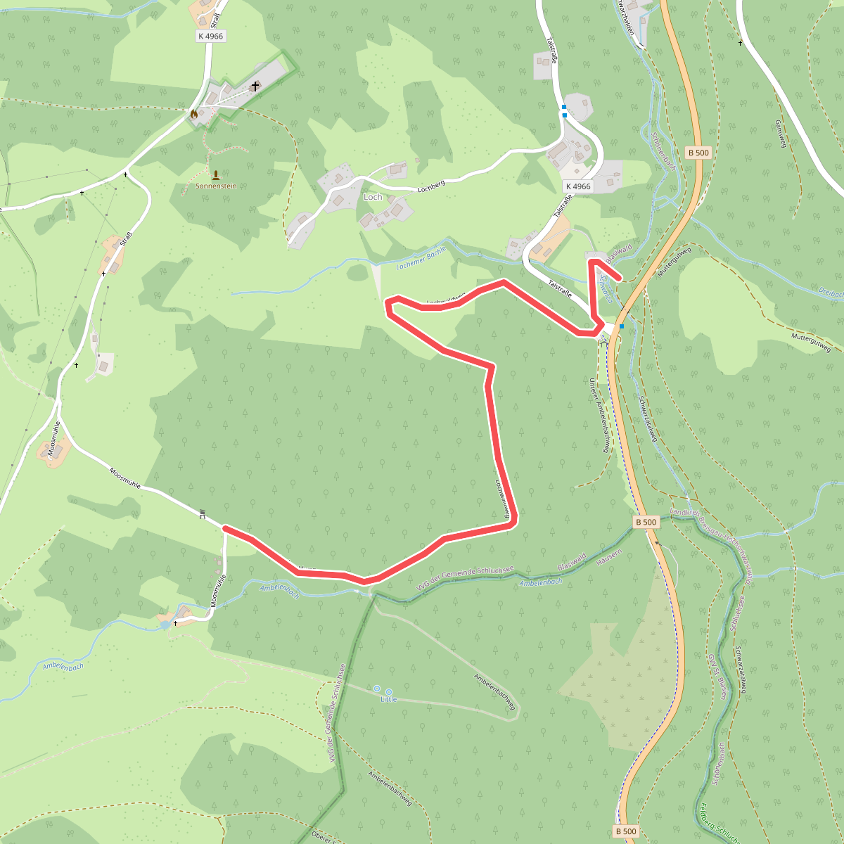 Lochmühle - Lochwald