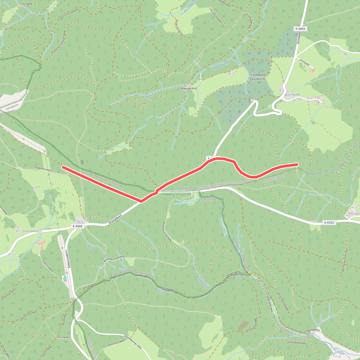 Teufelsküche - Waldhofweg