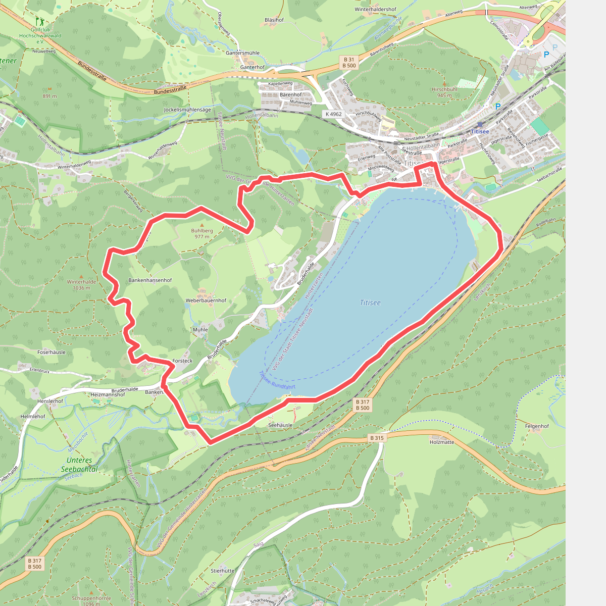 Titisee-Rundweg