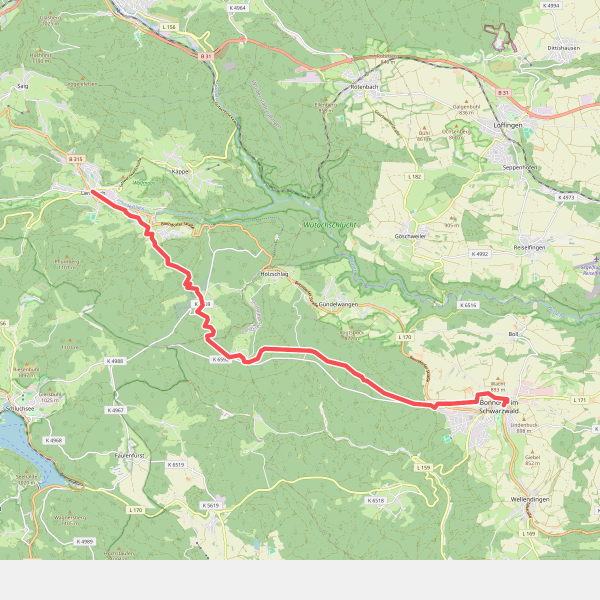 Bonndorf - Lenzkirch