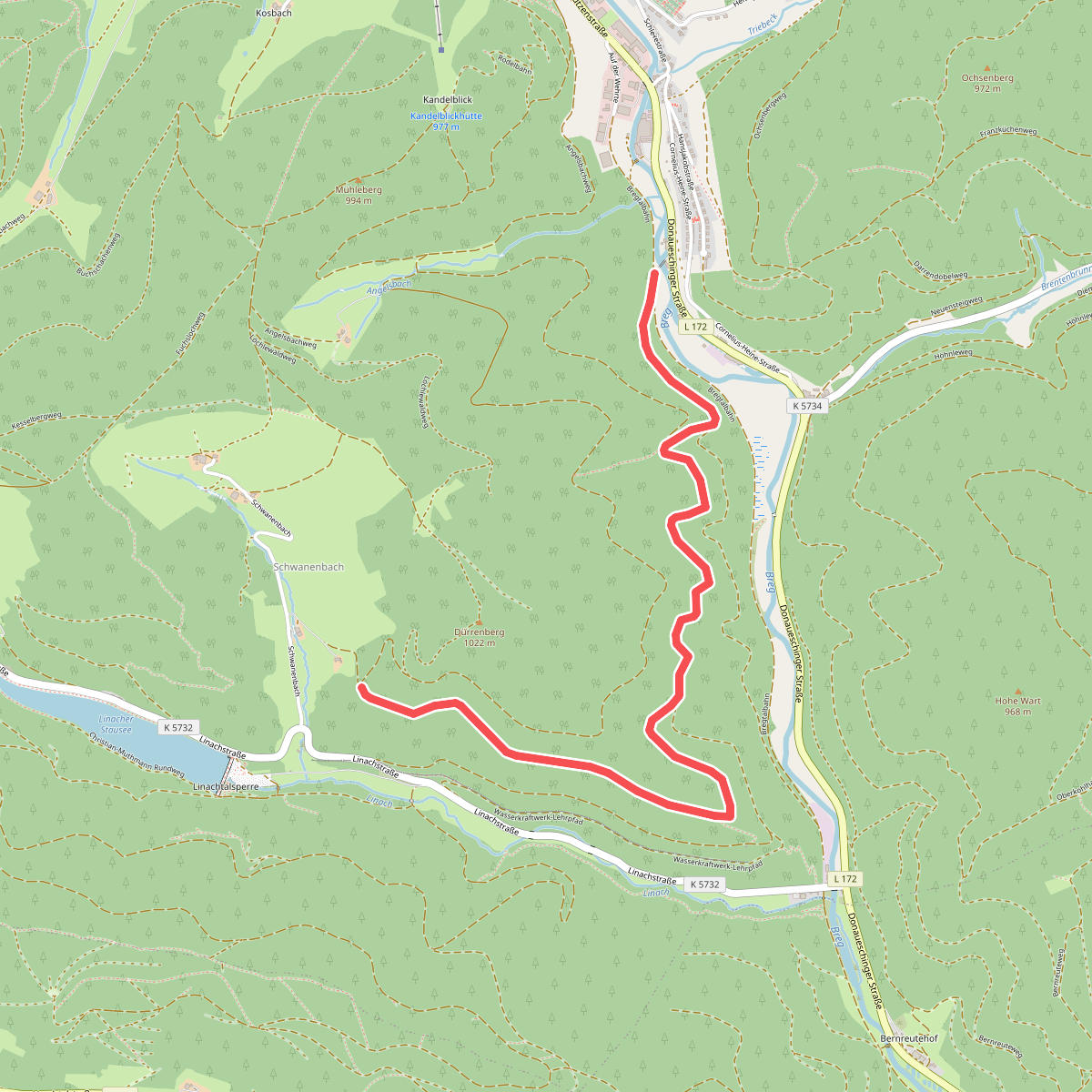 Hoher Steg - Fohrenbühl