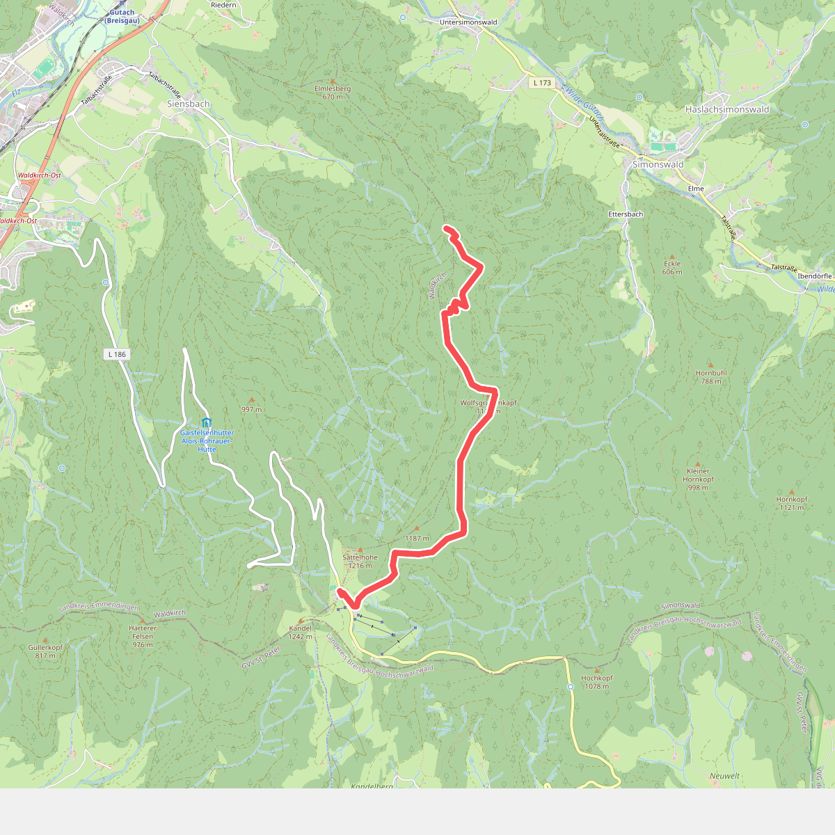 Rotacker - Kandelwiese