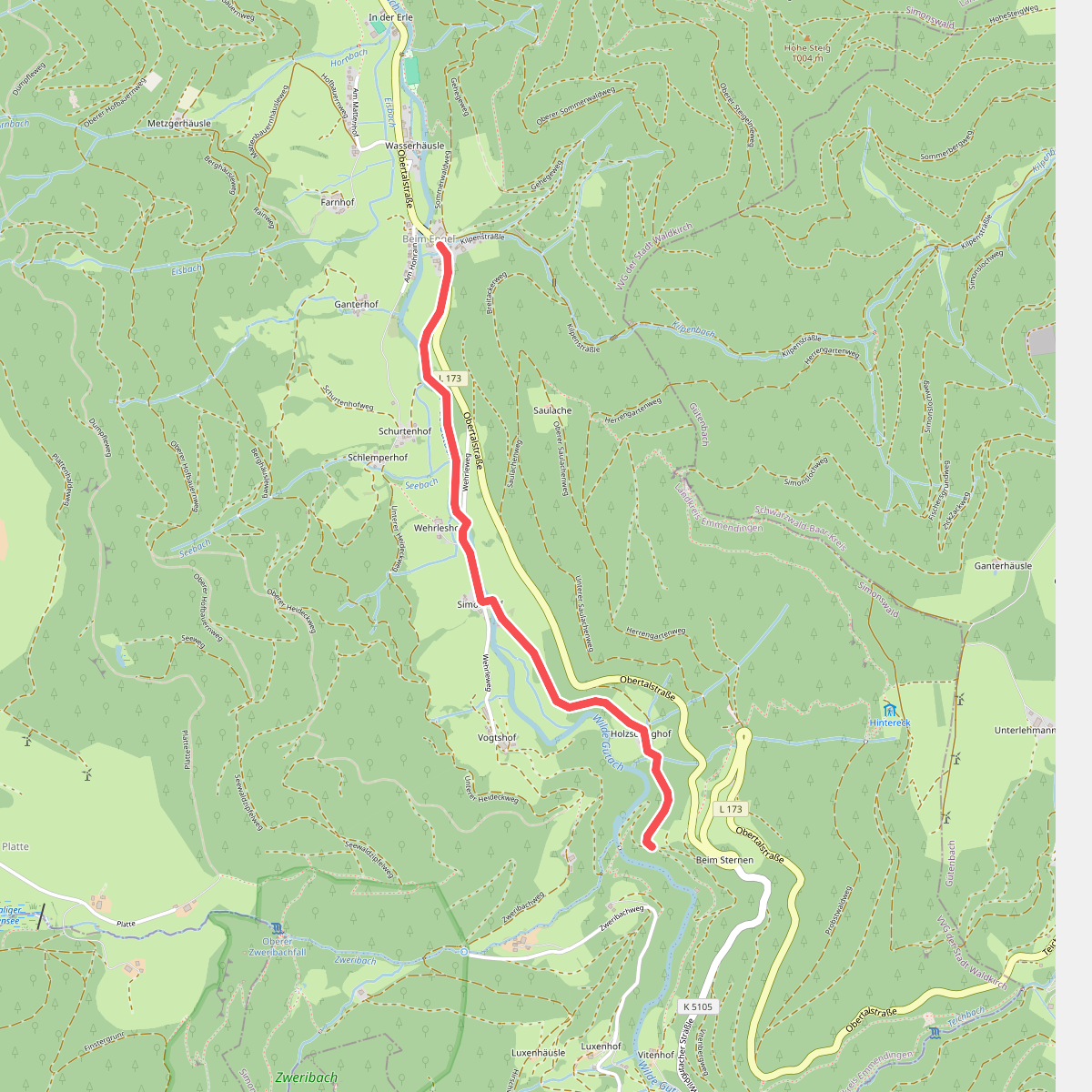 Obersimonswald Engel - Unterhalb Sternen