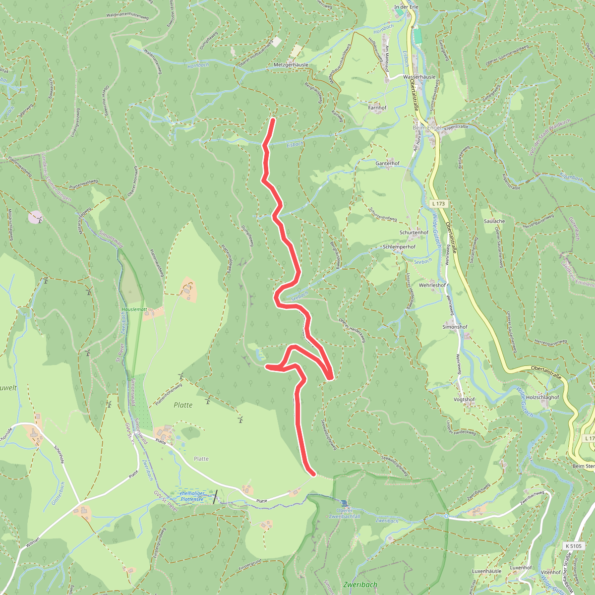Platte Langeckerhof - Dümpfle