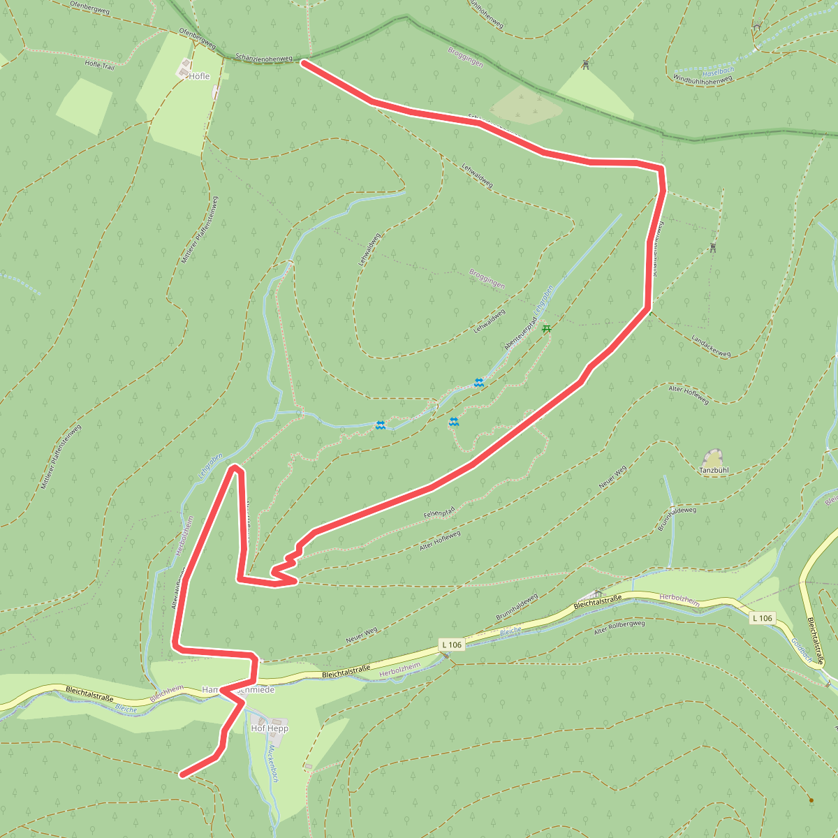 Beim Herbolzheimer Höfle - Hammerschmiede