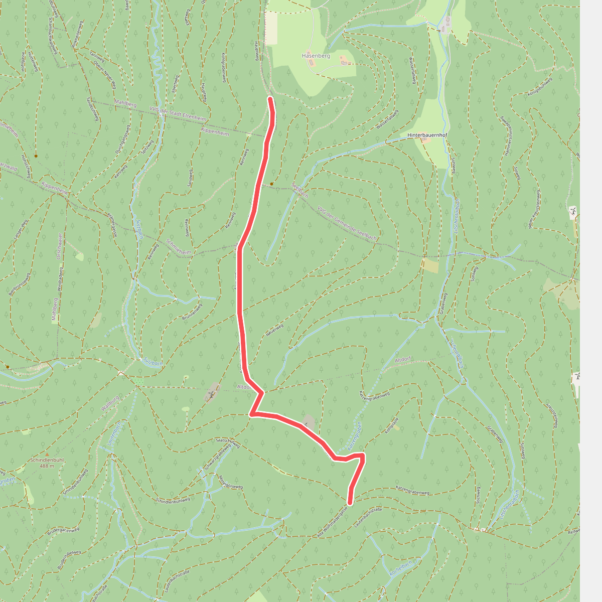 Eulenkopf - Schmalzgrüble Bühl