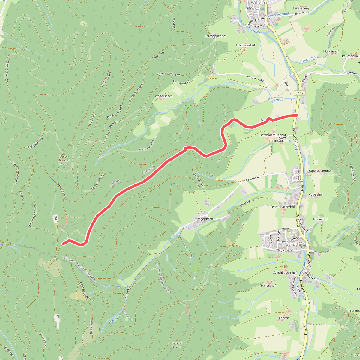 Beim Kreuzstein - Schäferhof