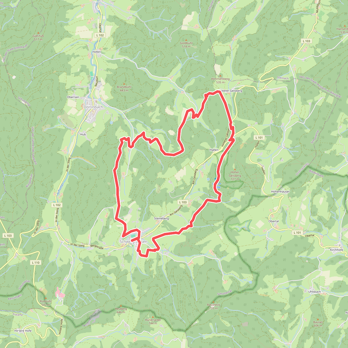 Aussichtsweg - Große Runde