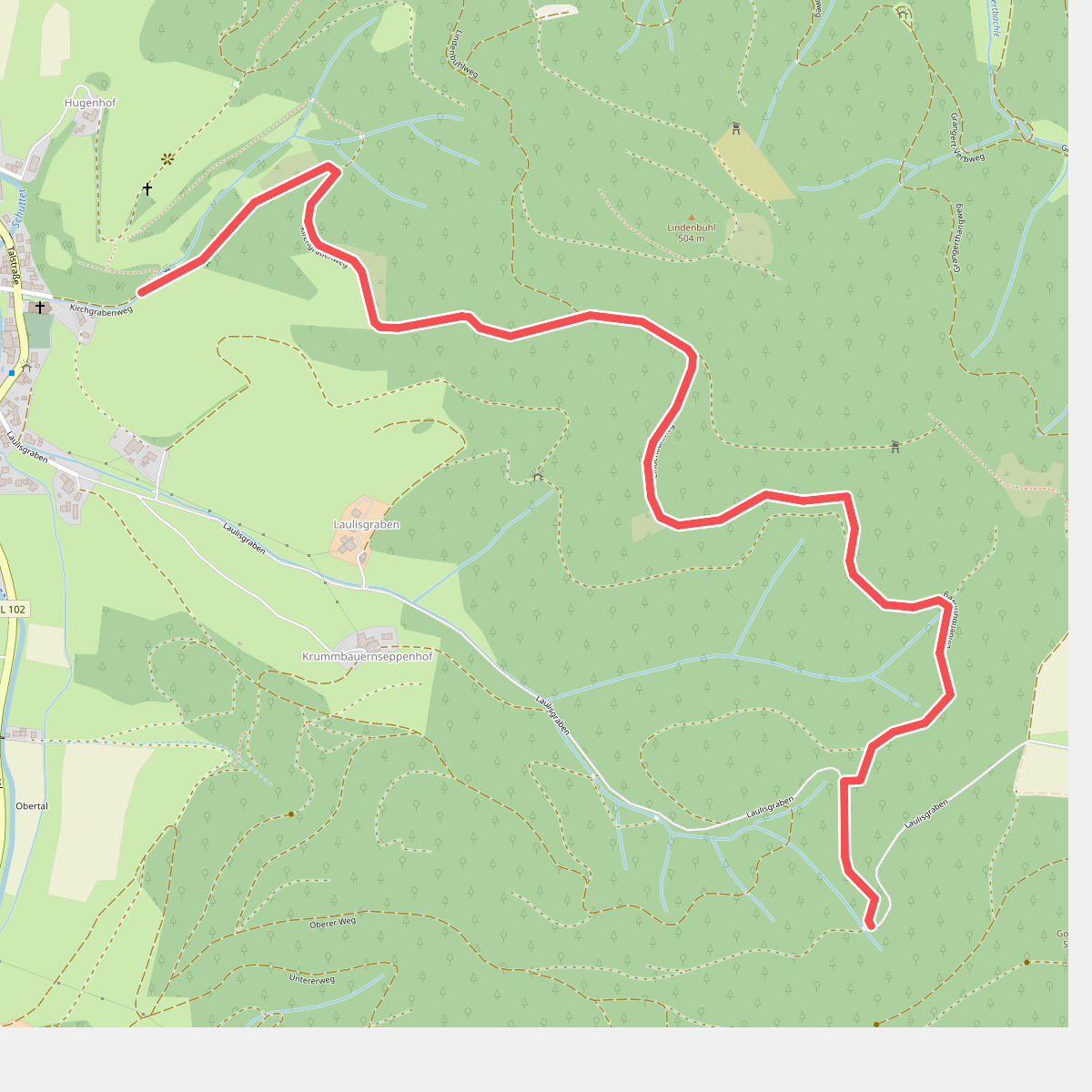 Am Goldbühl - Kreuzweg