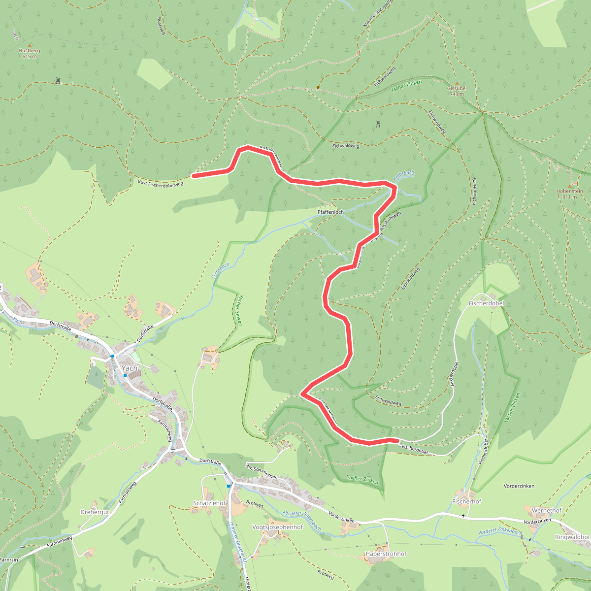 Fischerdobelweg - Fischerdobel