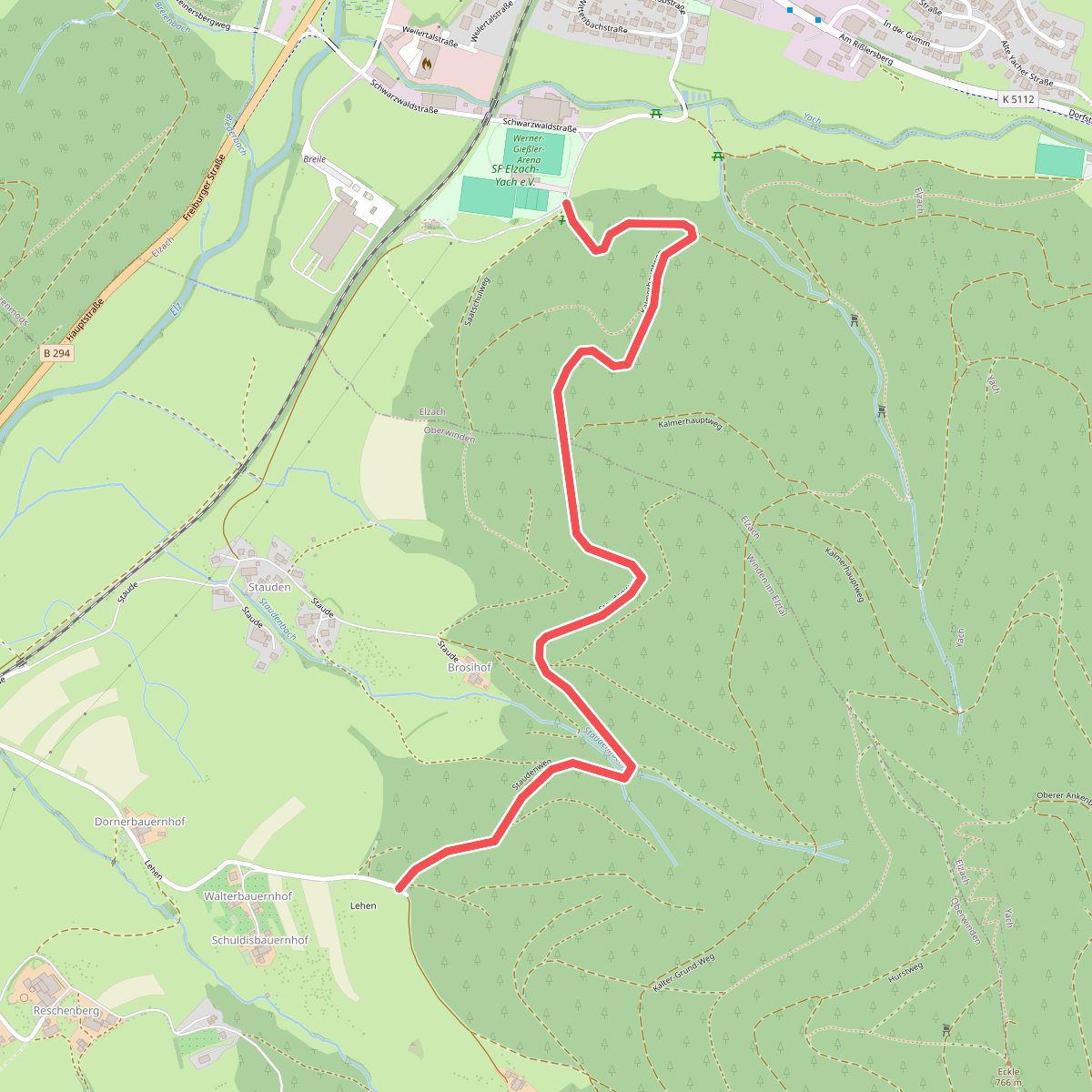 Lehen - Kalmerhütte
