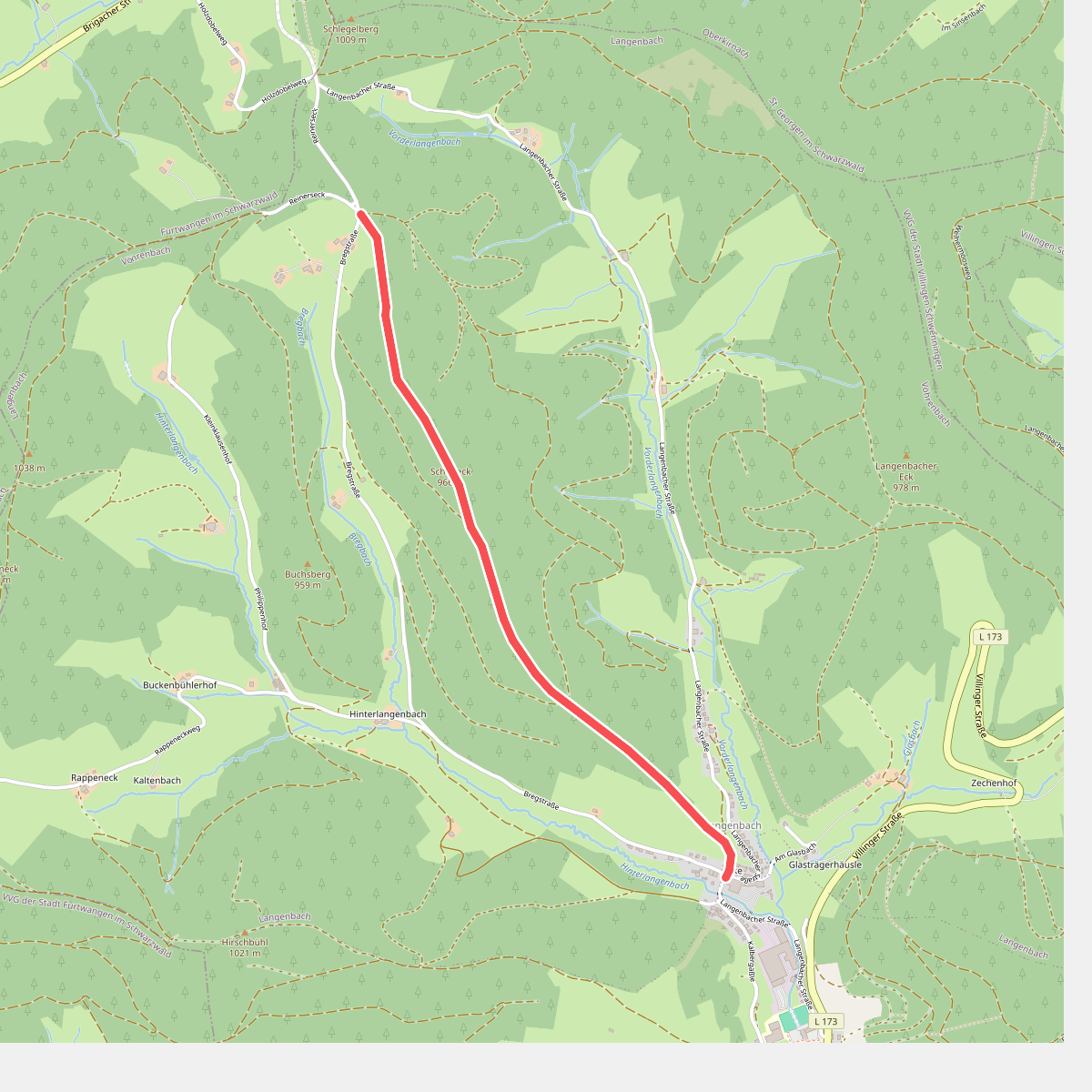 Breghäusle - Langenbach Hirschen