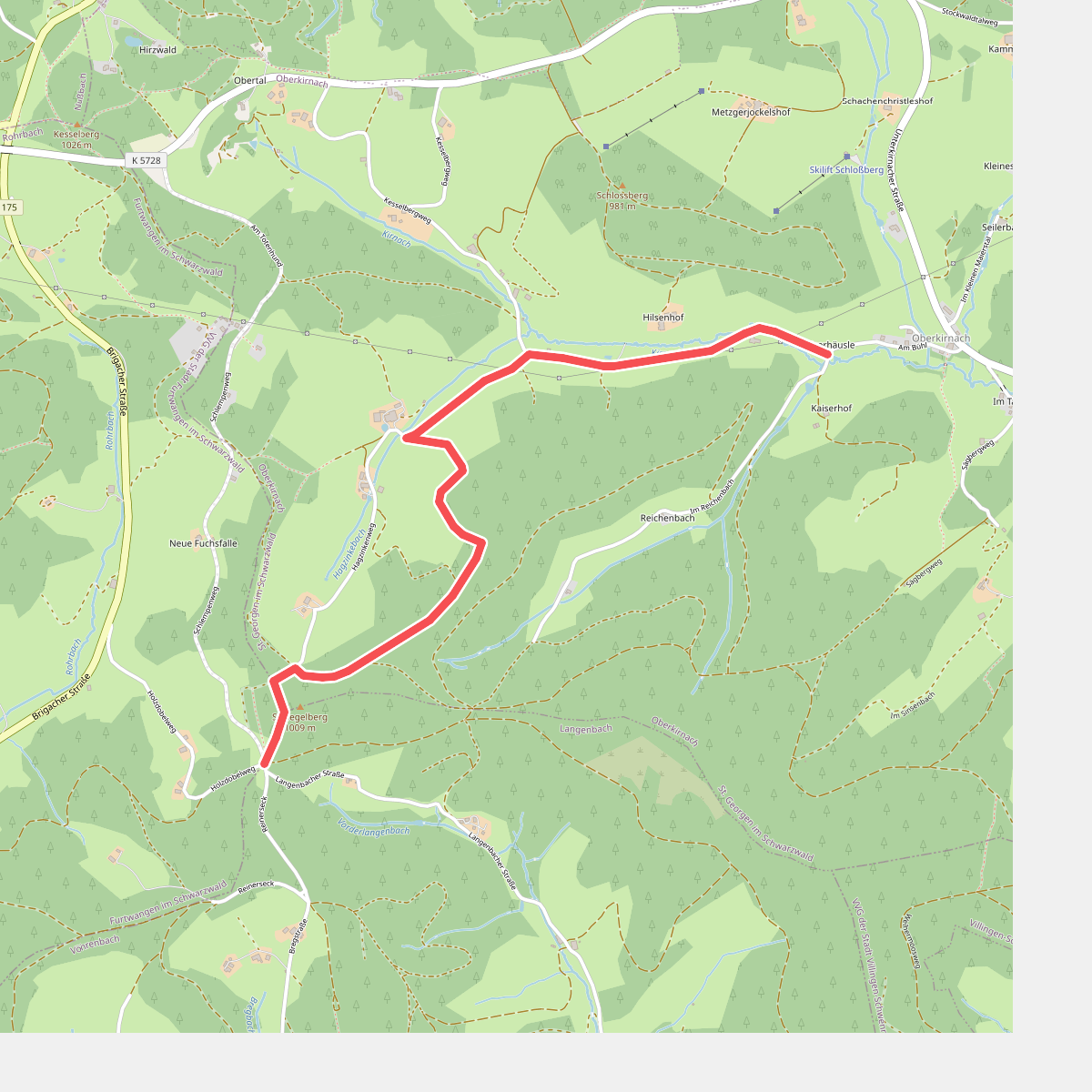 Kaiserhäusle - Schlegelberg West