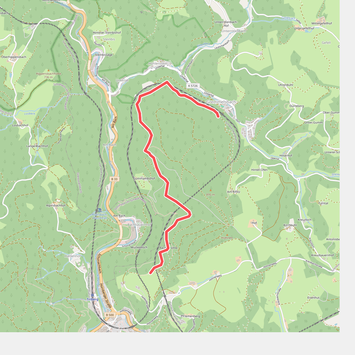 Feißesberg West - Bahnunterführung