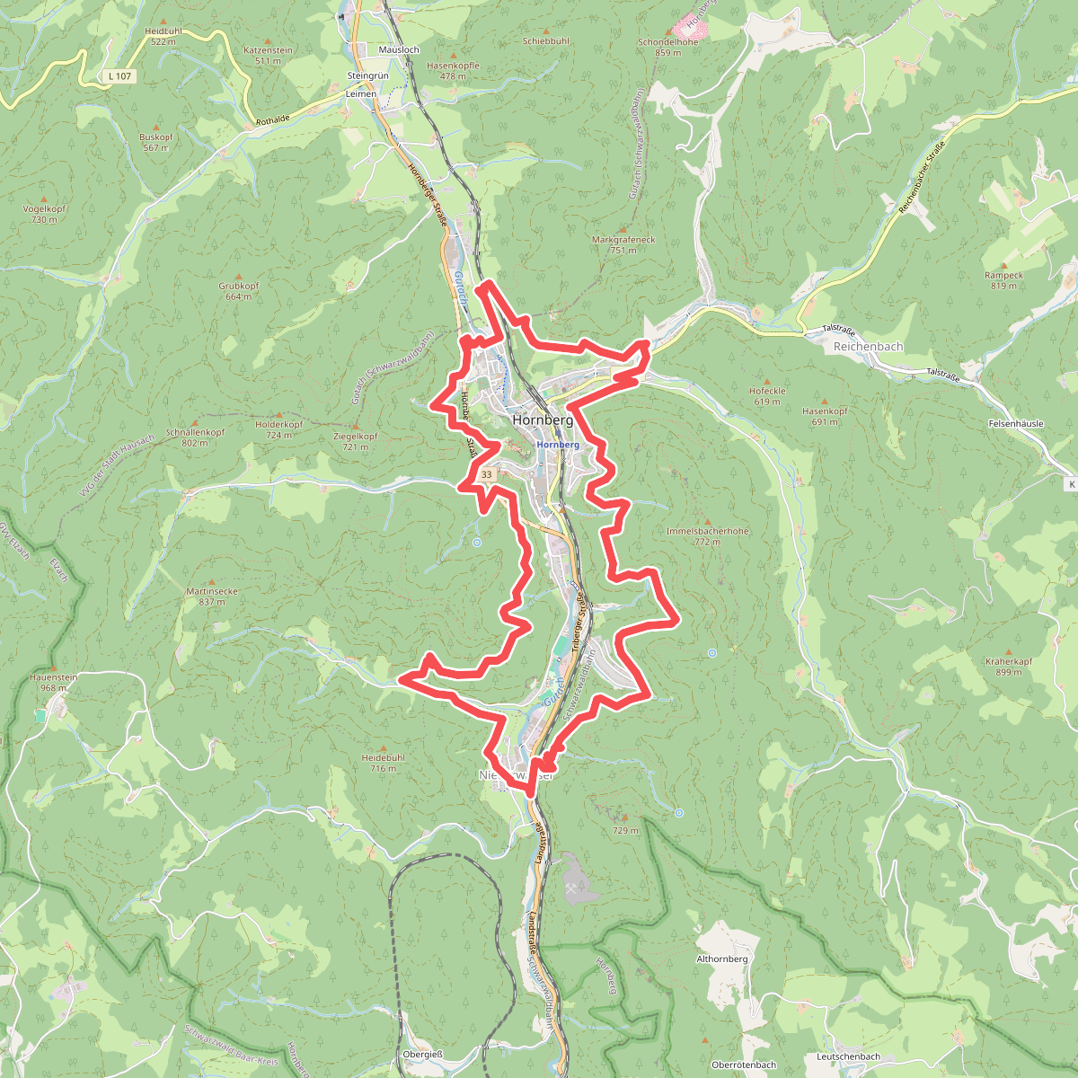 Hornberger Panoramaweg