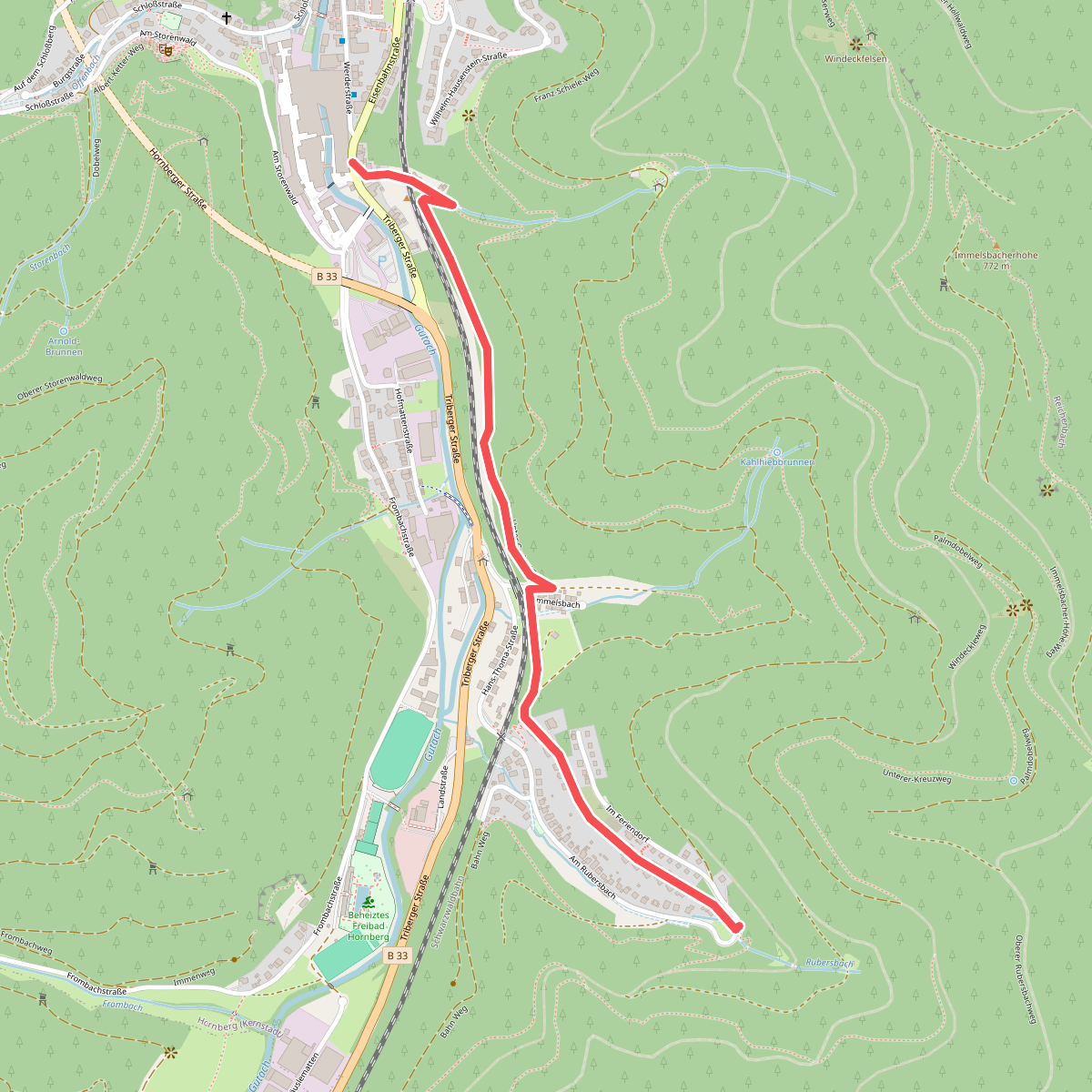 Hornberg Duravit - Im Rubersbach