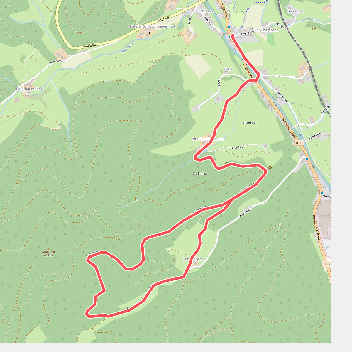 Gutach 6: Tierpfad