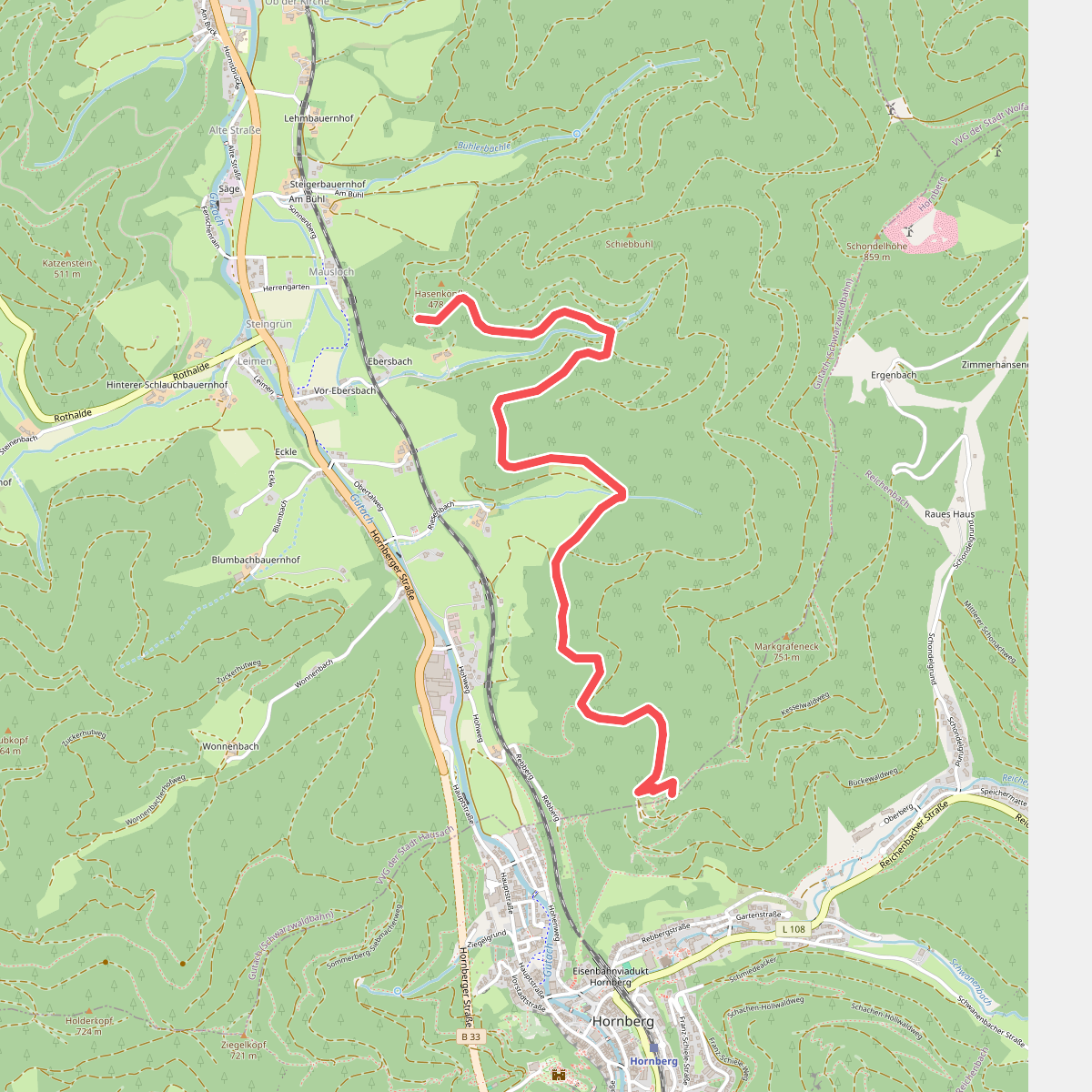 Hasenkäpfle - Markgrafenschanze