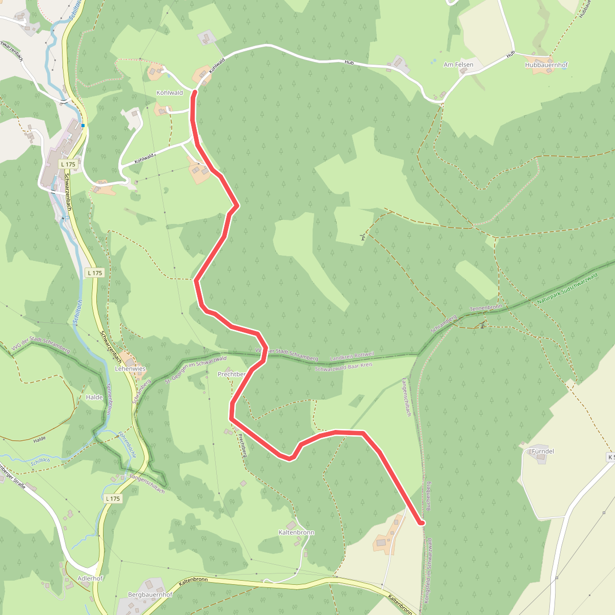 Kaltenbronn - Kohlwald