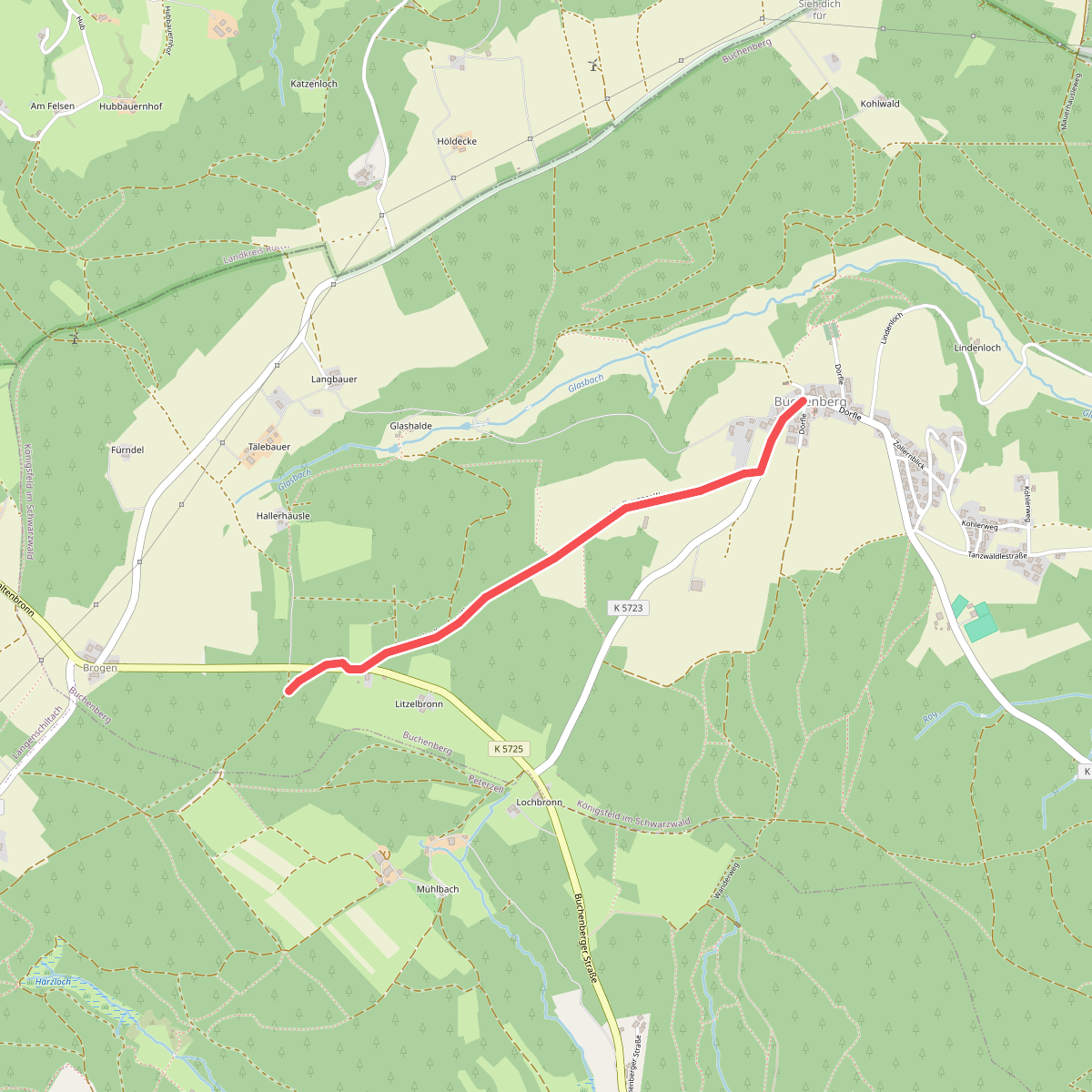 Litzelbronn - Buchenberg