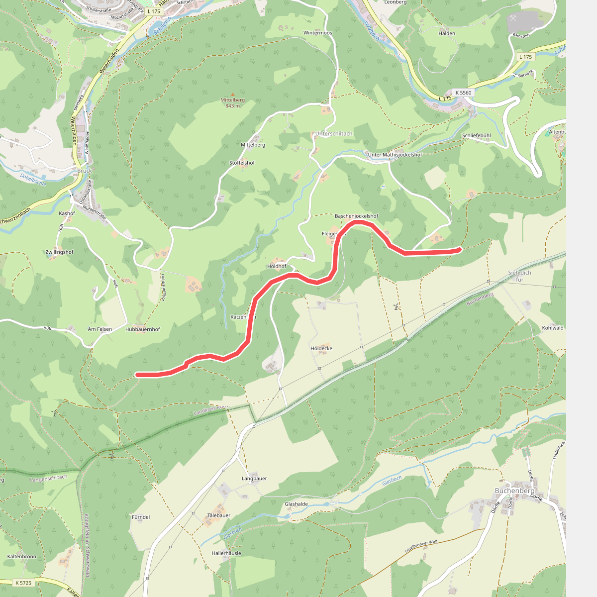 Mulpenbühl - Langenberg