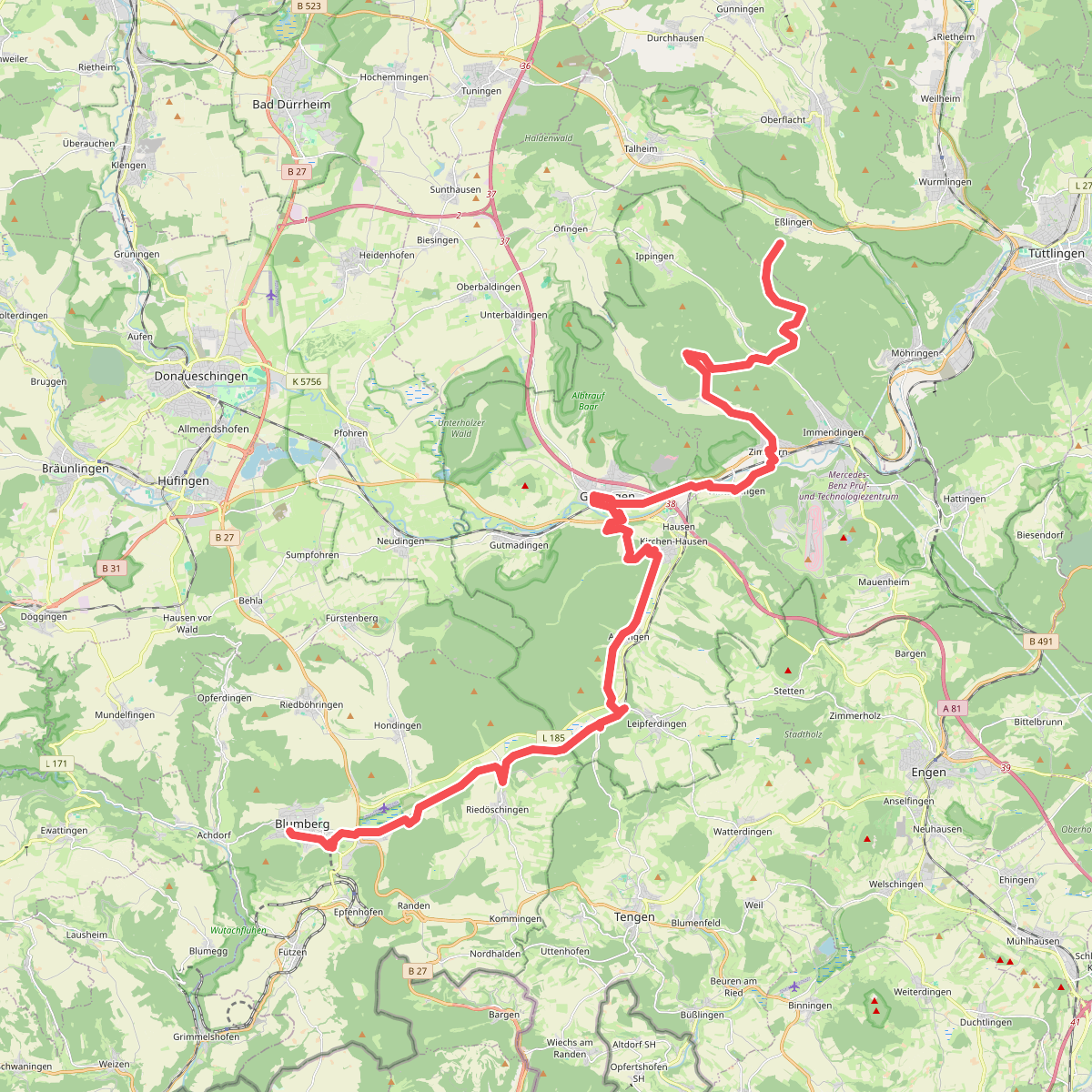Jakobusweg Donau-Randen-Pilgerweg