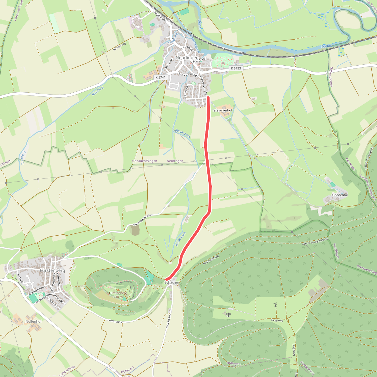 Neudingen Auf Lobern - Schächer