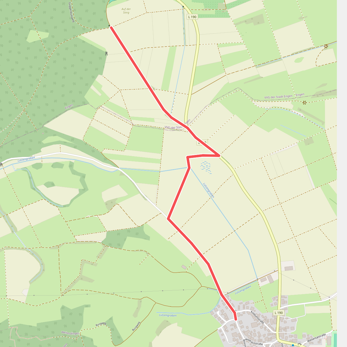Ertenhag - Weiterdingen Weidenbuschstraße