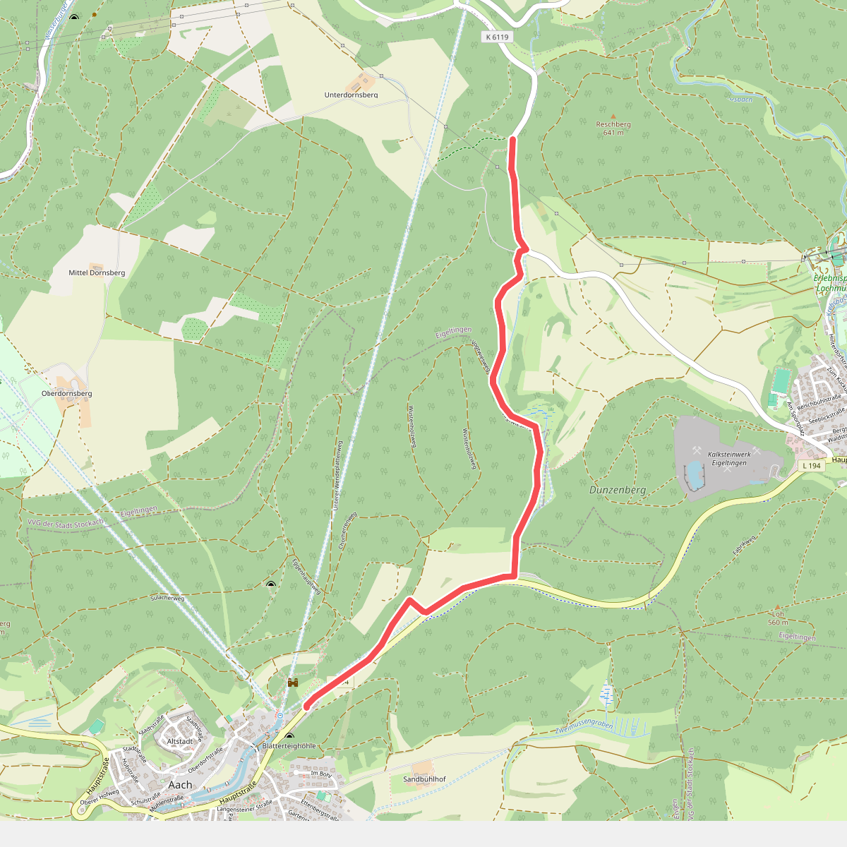 Felsenbühl - Hohe Steig