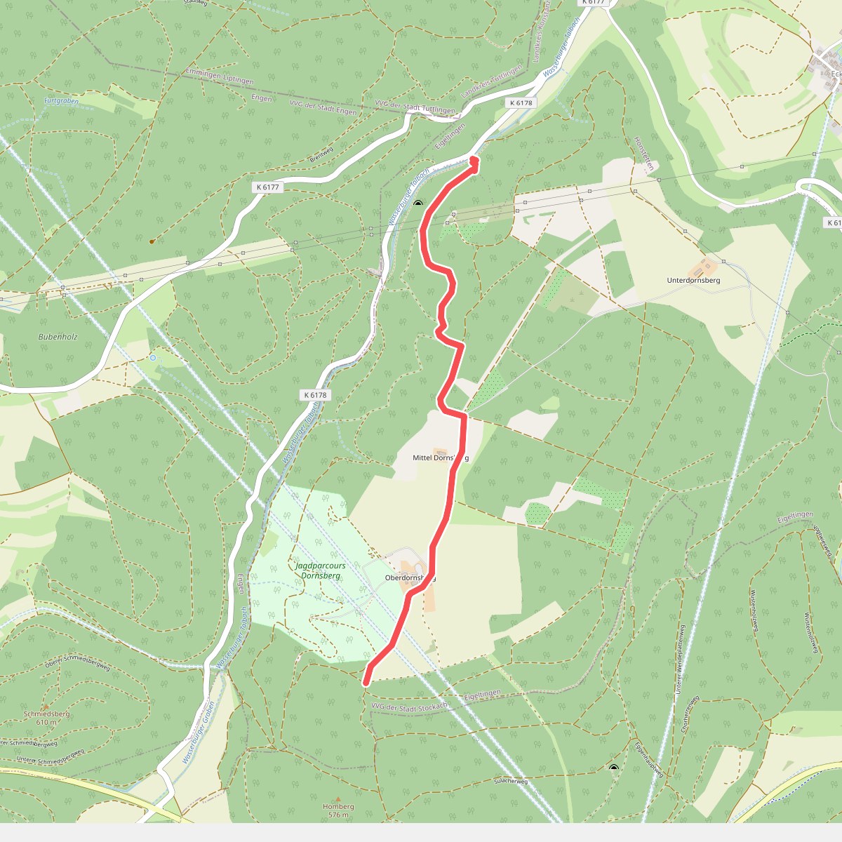 Lange Halde - Dornsberg