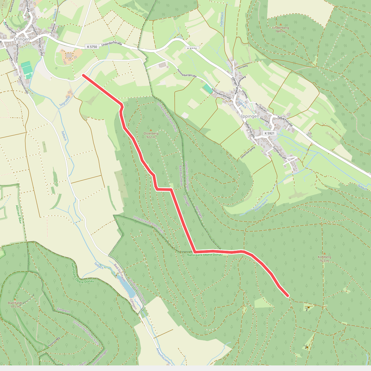 Talgraben - Kohlberg