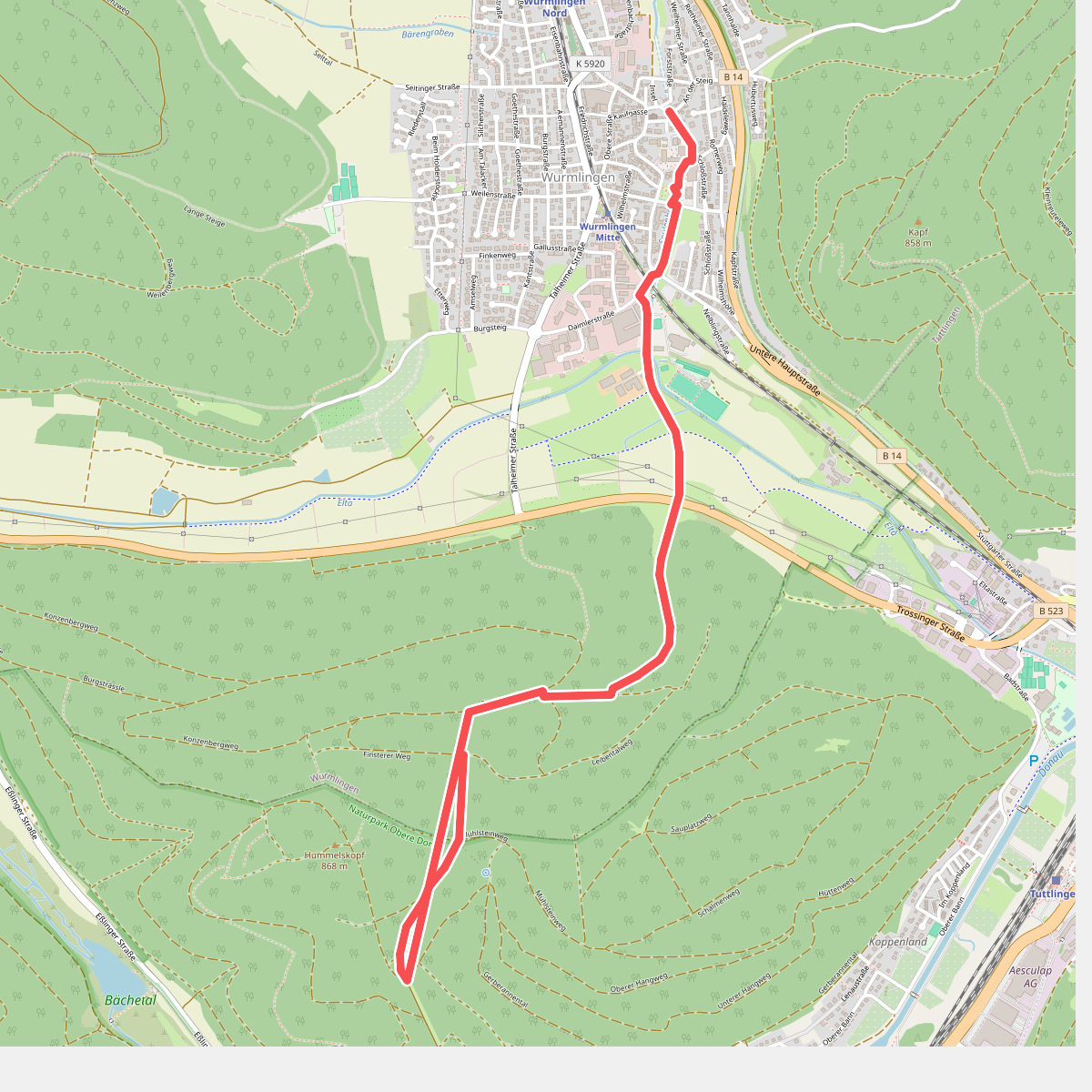 Wurmlingen - Mühlstein