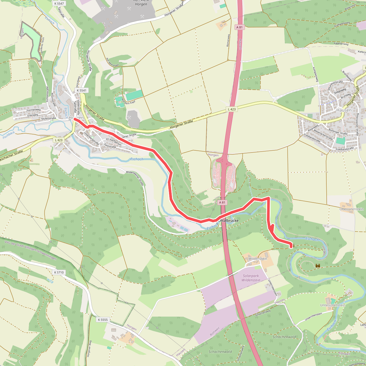 Horgen-Ruinie Wildenstein