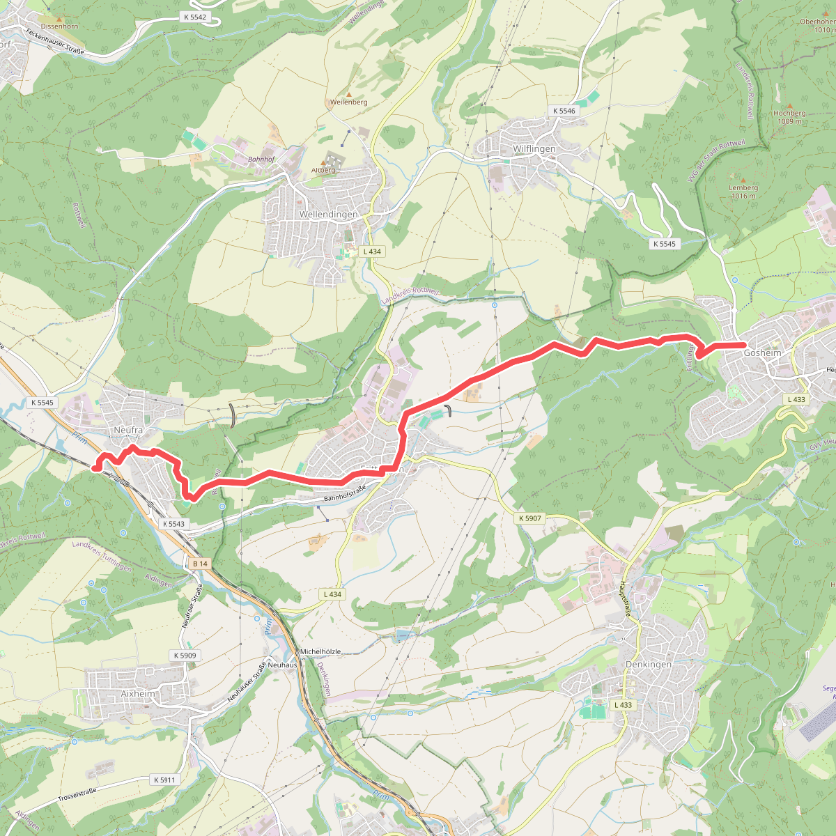 Gosheim - Neufra